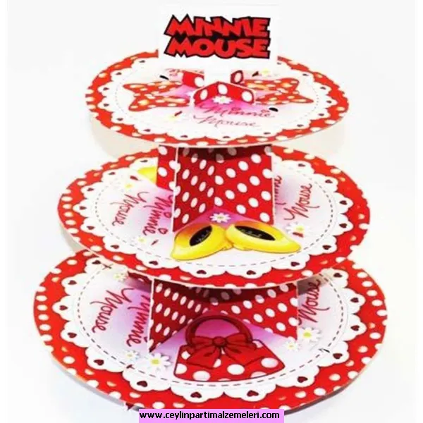 Minnie Mause Cupcake Standı